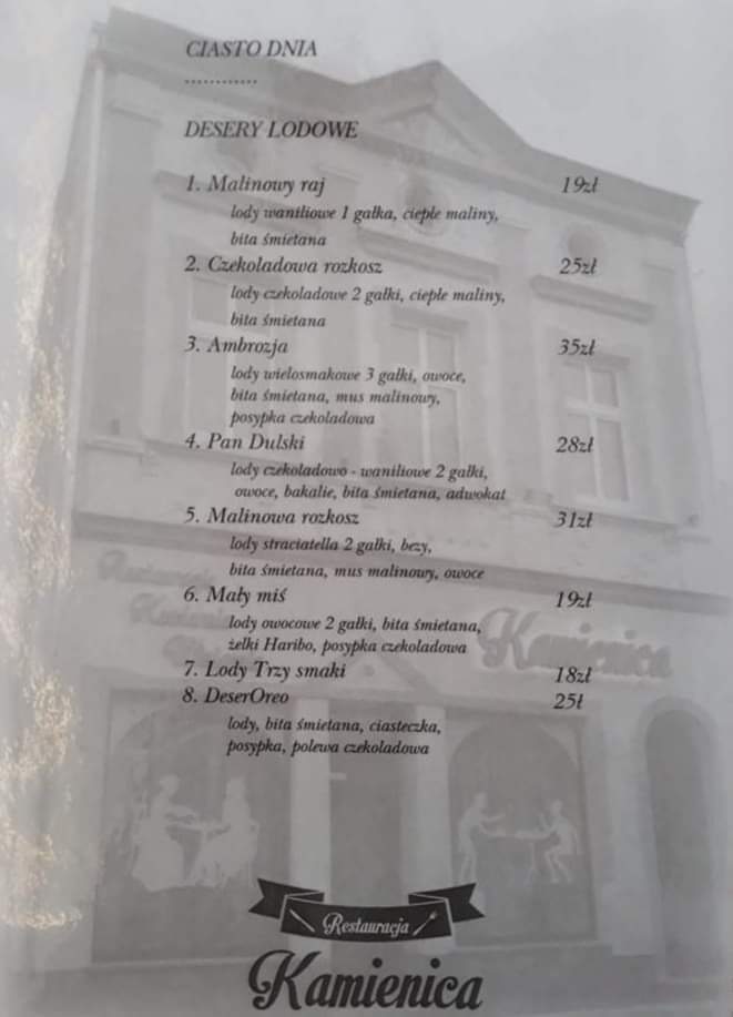 Menu Restauracja Kamienica-4