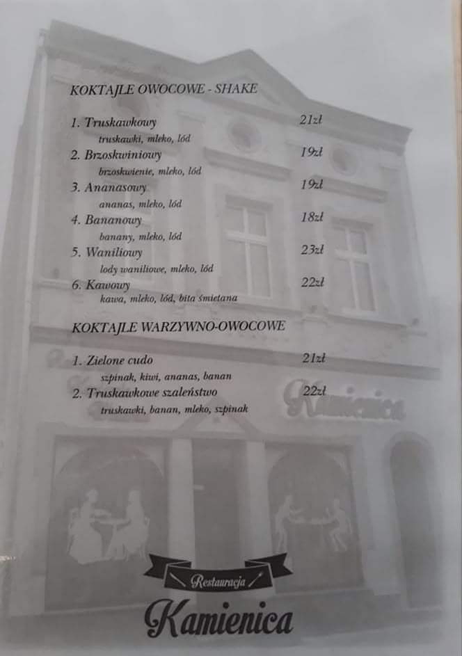 Menu Restauracja Kamienica-6